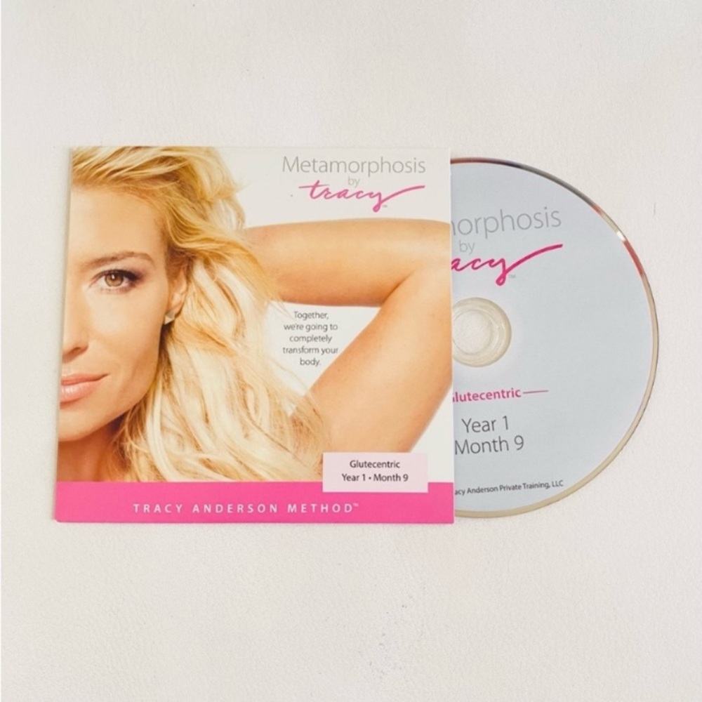 Tracy Anderson Metamorphosis Workouts DVD Glutecentric Year 1 Month 9